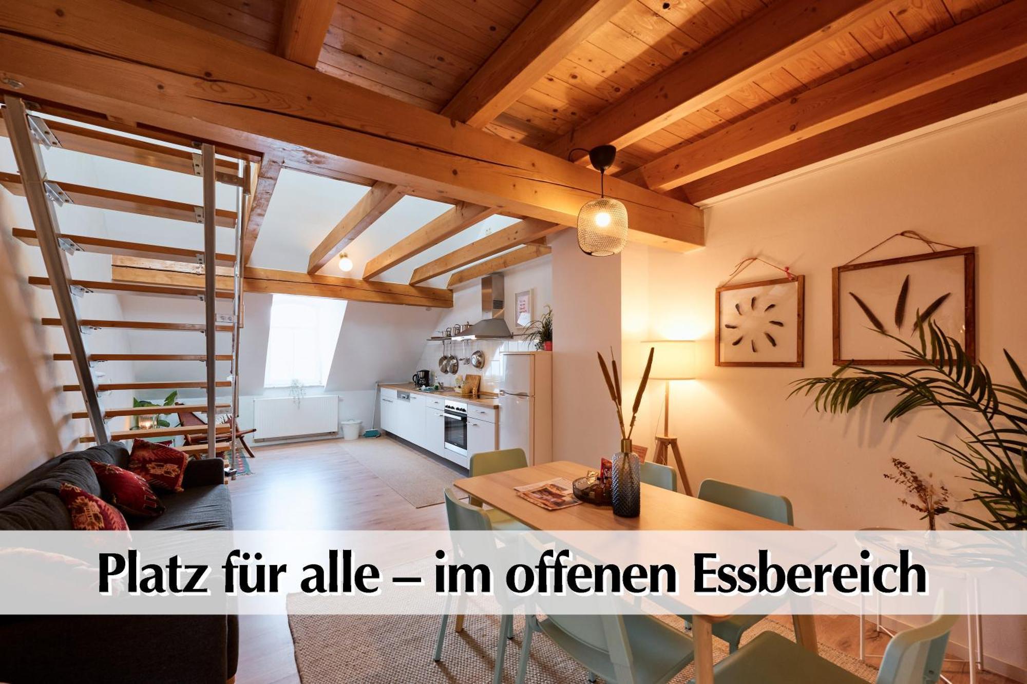 Moderne 72qm Maisonette Wohnung zentral im Herzen Erfurts Exterior foto